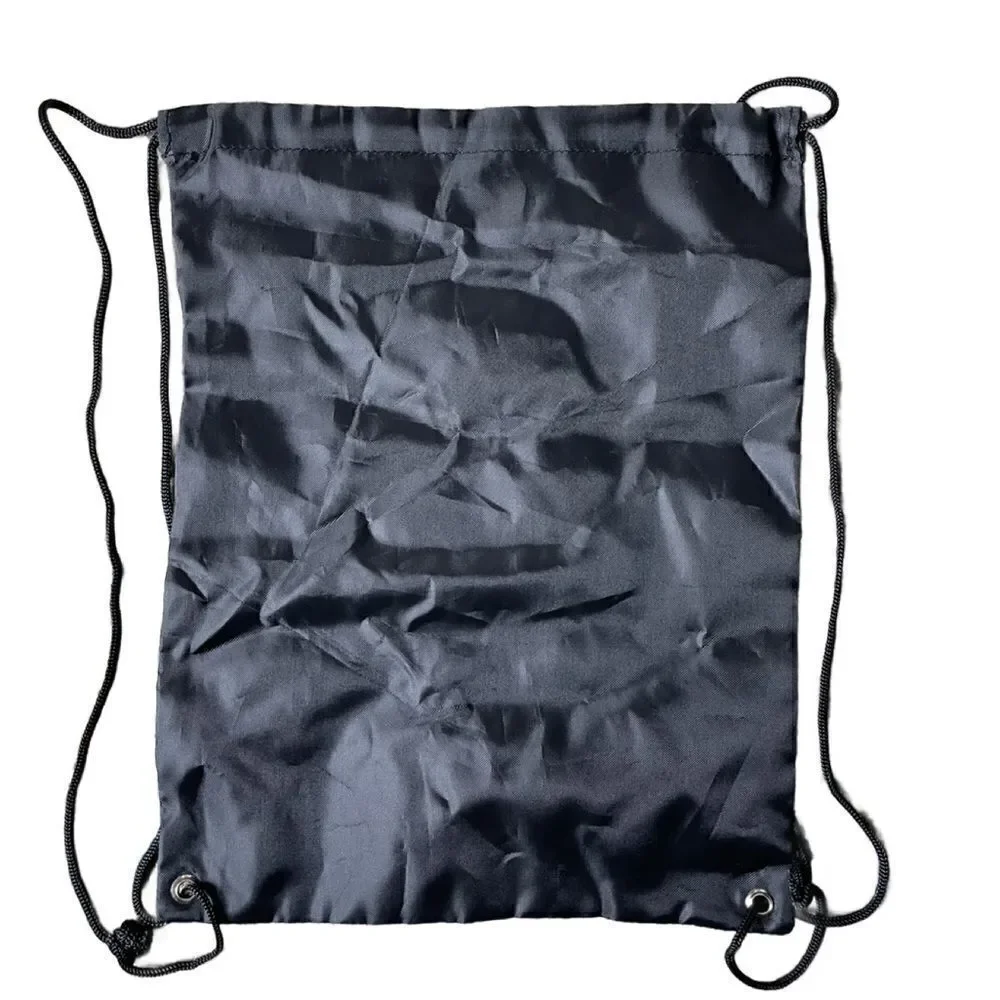 Nylon Lightweight Black Backpack (Never Used) w/“Eat, Sleep, Cheer, Repeat